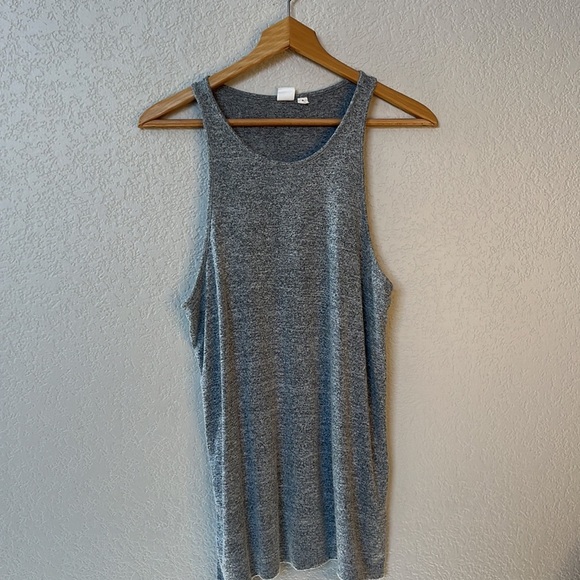 Gap Tank Top Halter Gray size Medium - Picture 2 of 8